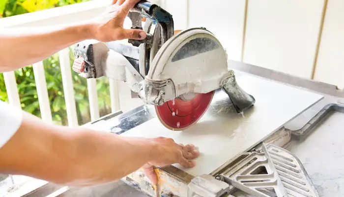 Can you cut tile with a miter saw