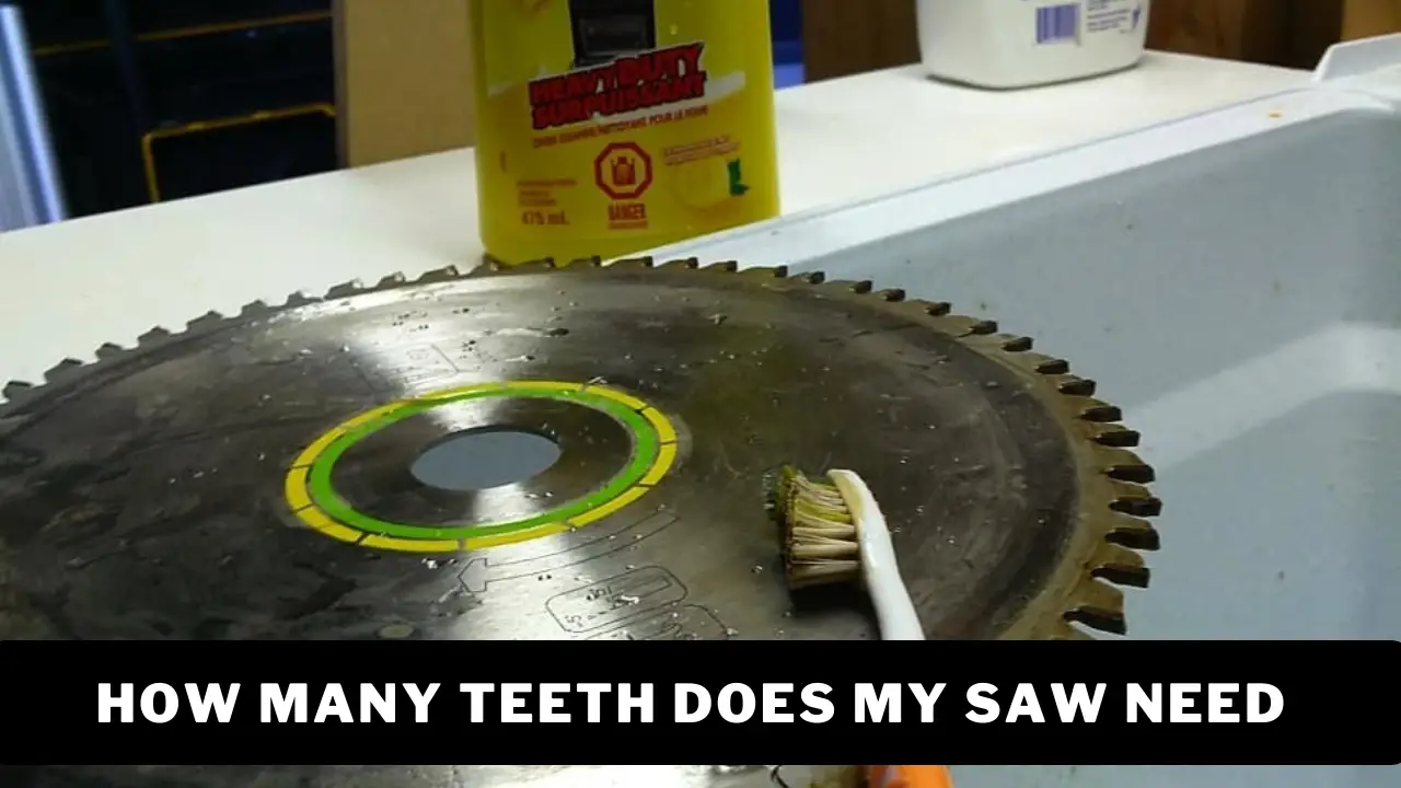 How Many Teeth Does My Saw Need